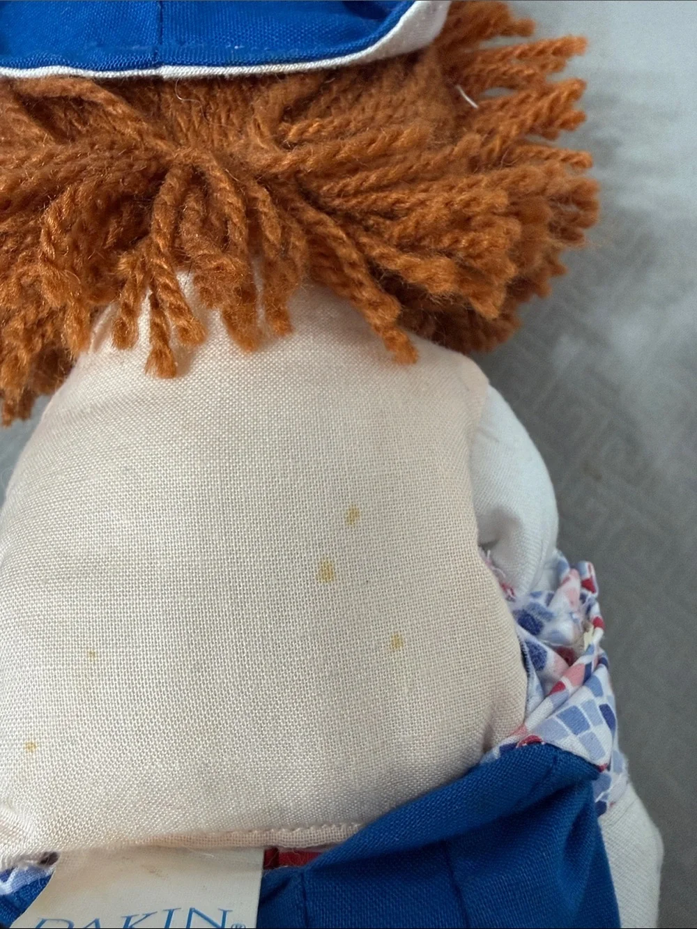 Vintage Dakin Raggedy Ann & Andy 85th Birthday Commemorative Plush Dolls Set 12”